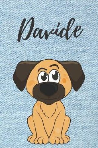 Cover of personalisiertes Notizbuch Hunde / Malbuch / Kritzelbuch / Tagebuch / Journal / DIN A5 / Geschenk Davide