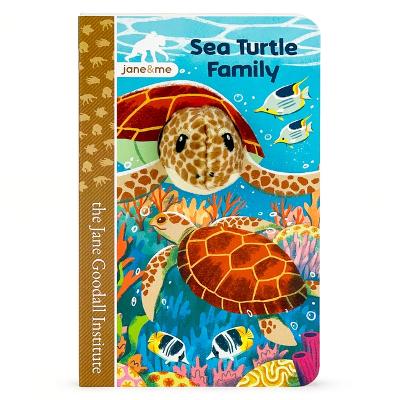 Book cover for Jane & Me Sea Turtle Family (the Jane Goodall Institute)