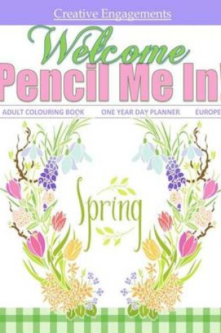 Cover of Welcome Spring Children's Colouring Book Doodle & Sketch Pad Europe