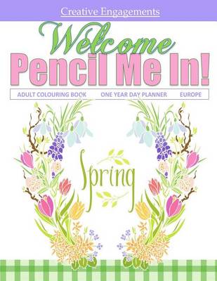 Book cover for Welcome Spring Children's Colouring Book Doodle & Sketch Pad Europe