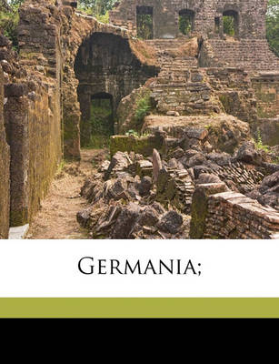 Book cover for Germania;