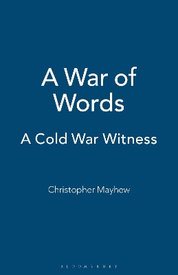 Book cover for A War of Words