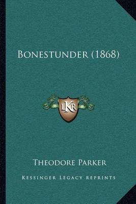 Book cover for Bonestunder (1868)