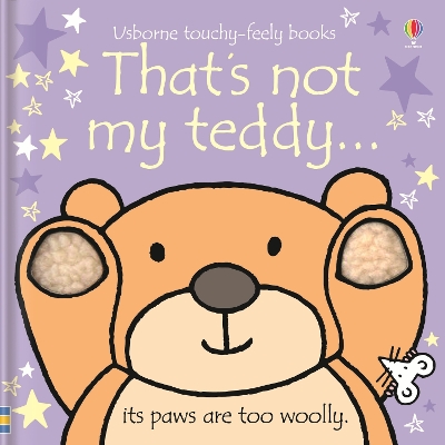 Book cover for That's not my teddy…