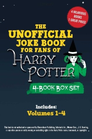 Cover of The Unofficial Joke Book for Fans of Harry Potter 4-Book Box Set