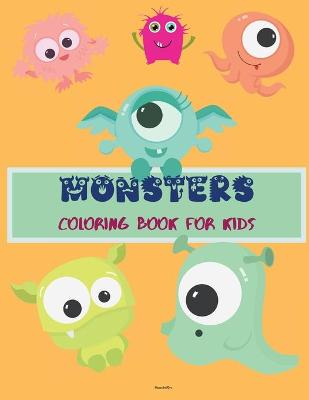 Book cover for Monsters Coloring Book for Kids