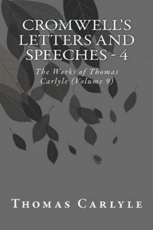 Cover of Cromwell's Letters and Speeches - 4