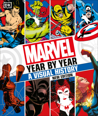 Book cover for Marvel Year By Year A Visual History New Edition