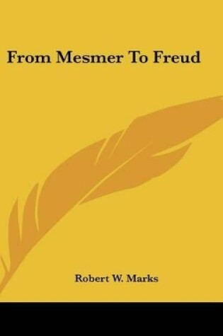 Cover of From Mesmer to Freud