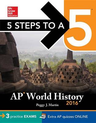 Book cover for 5 Steps to a 5 AP World History 2016