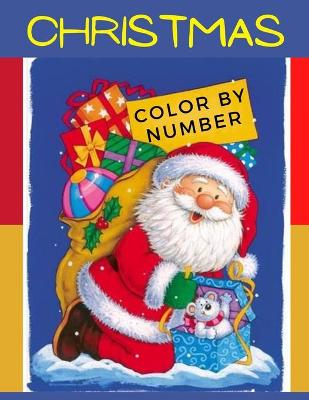 Book cover for Christmas Color By Number