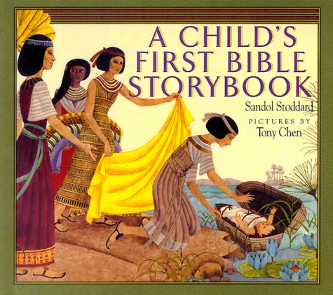 Book cover for A Child's First Bible Storybook