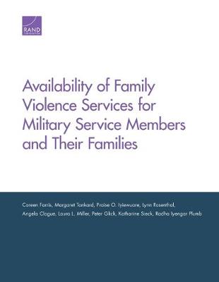 Book cover for Availability of Family Violence Services for Military Service Members and Their Families