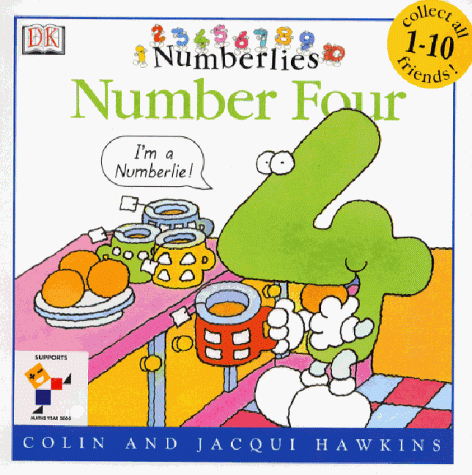 Book cover for Numberlies Number Four
