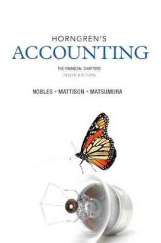 Cover of Horngren's Accounting, The Financial Chapters and NEW MyAccountingLab with eText -- Access Card Package