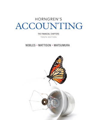 Book cover for Horngren's Accounting, The Financial Chapters and NEW MyAccountingLab with eText -- Access Card Package