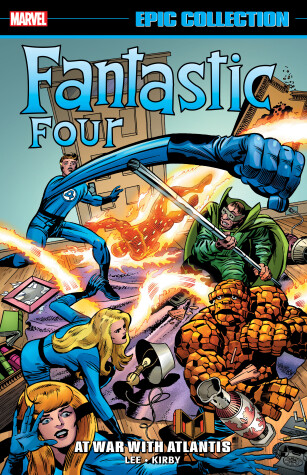 Book cover for Fantastic Four Epic Collection: At War With Atlantis