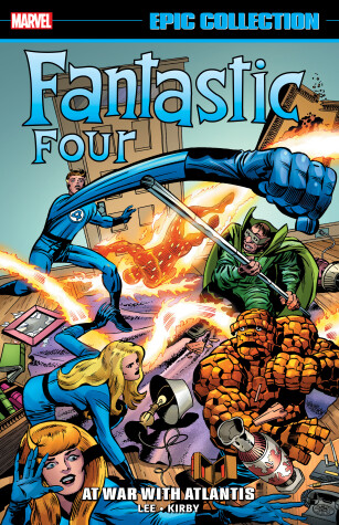 Book cover for Fantastic Four Epic Collection: At War with Atlantis