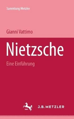 Book cover for Friedrich Nietzsche