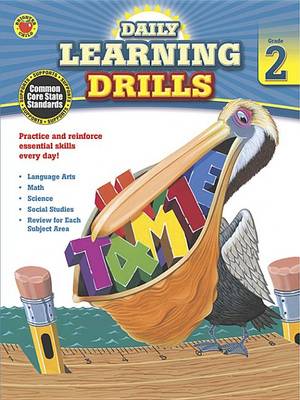 Book cover for Daily Learning Drills, Grade 2