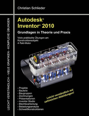 Book cover for Autodesk Inventor 2010