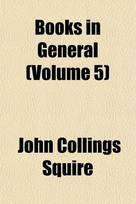 Book cover for Books in General (Volume 5)