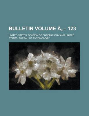 Book cover for Bulletin Volume a - 123