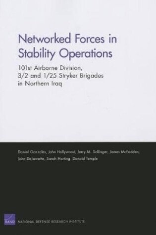 Cover of Networked Forces in Stability Operations