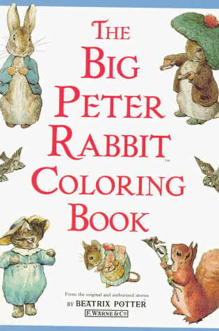 Cover of The Big Peter Rabbit Coloring Book