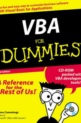 Cover of Visual Basic for Applications For Dummies