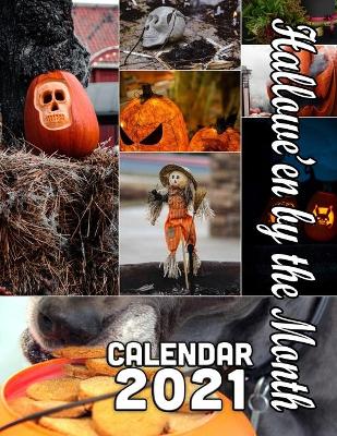 Book cover for Hallowe'en by the Month Calendar 2021