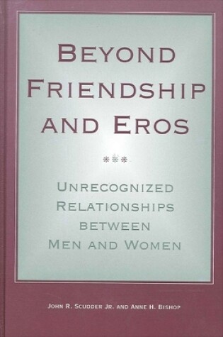 Cover of Beyond Friendship and Eros