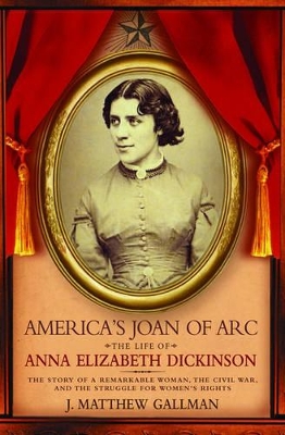 Book cover for America's Joan of Arc