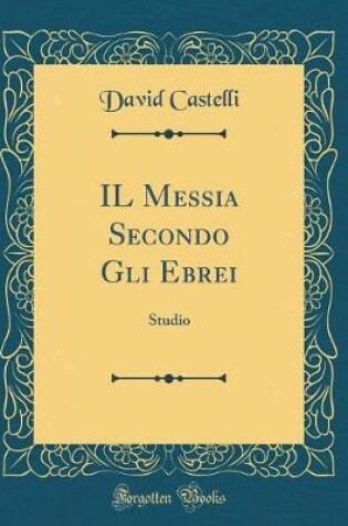 Cover of Il Messia Secondo Gli Ebrei