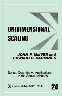 Book cover for Unidimensional Scaling