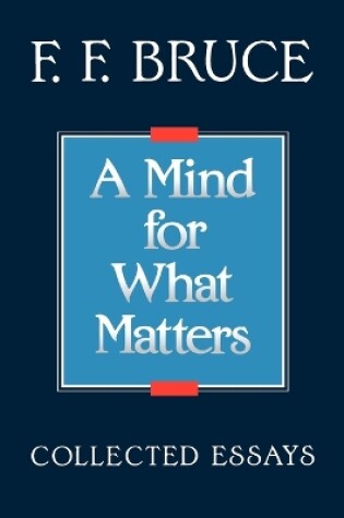 Cover of A Mind for What Matters