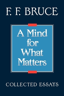 Book cover for A Mind for What Matters