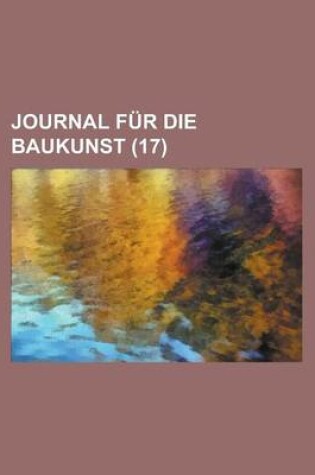 Cover of Journal Fur Die Baukunst (17)