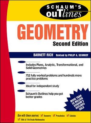 Book cover for Schaum's Outline of Geometry