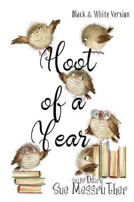 Book cover for Hoot of a Year - Black and White Version