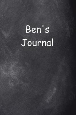 Cover of Ben Personalized Name Journal Custom Name Gift Idea Ben