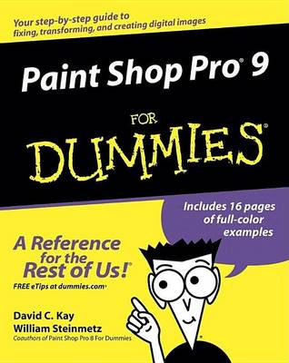 Cover of Paint Shop Pro 9 for Dummies