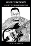 Book cover for George Benson Adult Coloring Book