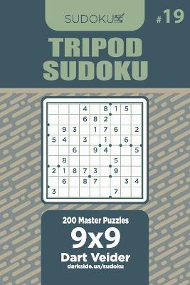 Book cover for Tripod Sudoku - 200 Master Puzzles 9x9 (Volume 19)