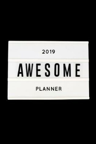 Cover of 2019 Awesome Planner