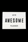 Book cover for 2019 Awesome Planner