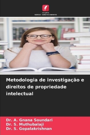 Cover of Metodologia de investiga��o e direitos de propriedade intelectual