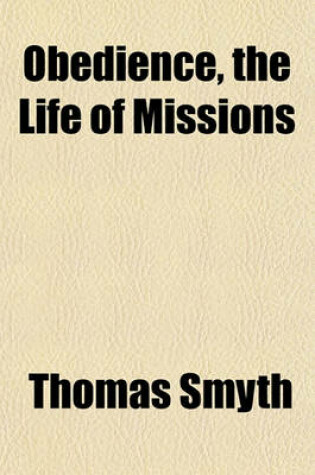 Cover of Obedience, the Life of Missions