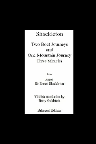 Cover of Shackleton's Three Miracles