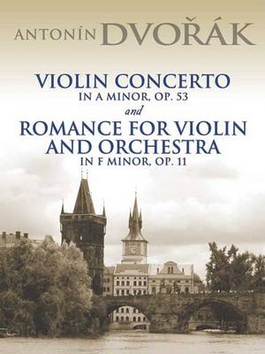 Book cover for Violin Concerto in a Minor Op.53